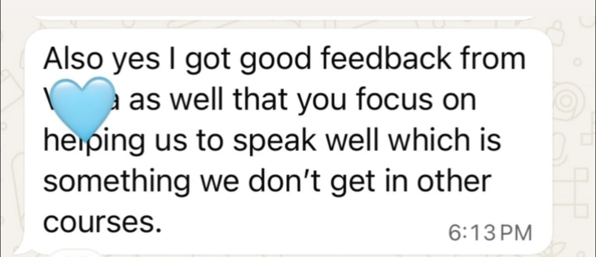 Student Feedback